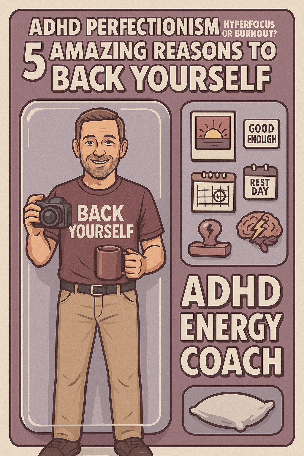 ADHD perfectionism? 5 Amazing Reasons to Back Yourself
