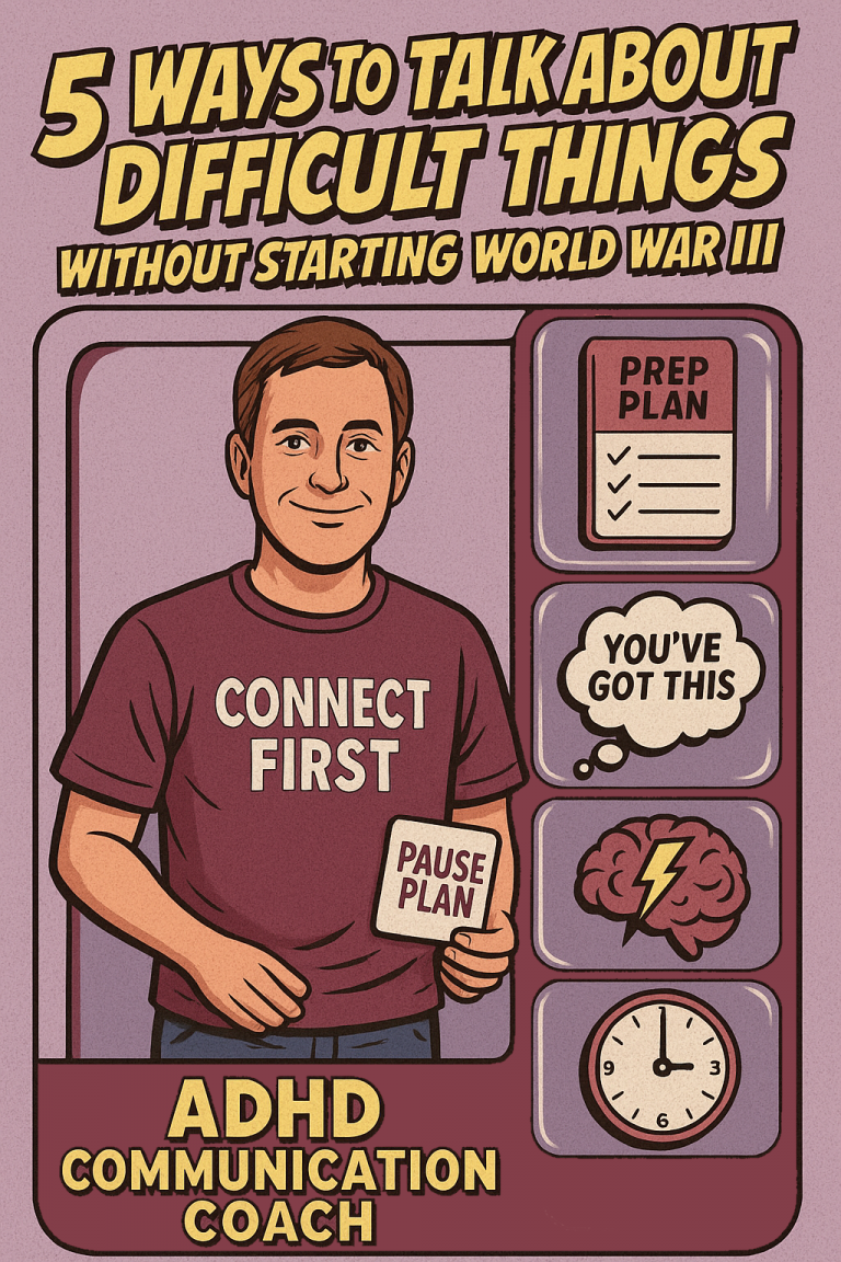 ADHD communication 5 Ways to Talk About Difficult Things